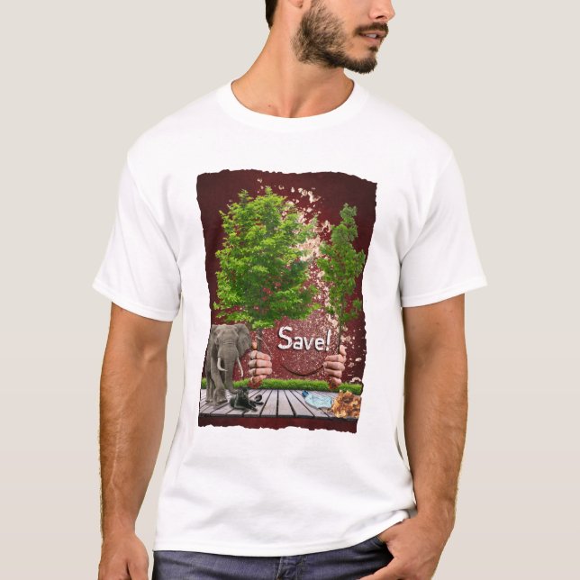 CAMISETA ¡SALVO! (Anverso)