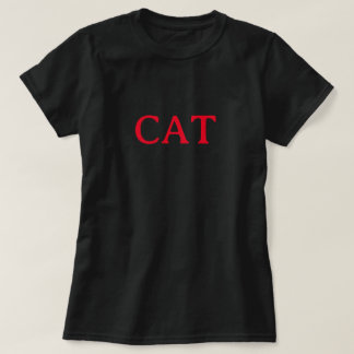 CAMISETA SALVO GATO INALÁMBRICO SALVAJE FEROCIOSO NO OMESTI