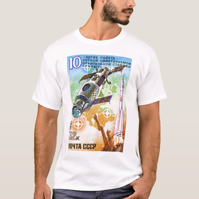 Camiseta Salyut 1981 (Anverso)
