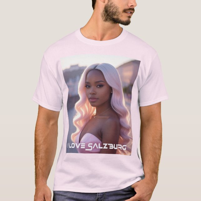 CAMISETA SALZBURG - AUSTRIA - I LOVE SALZBURG (Anverso)