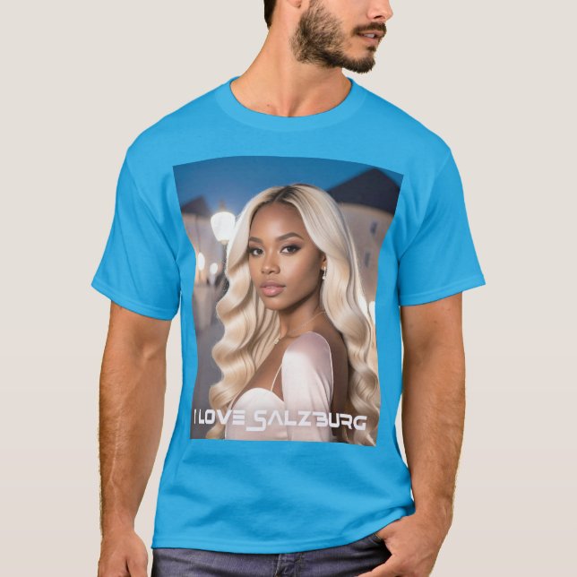 CAMISETA SALZBURG - I LOVE SALZBURG (Anverso)