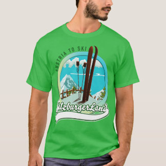 Camiseta Salzburgerland austria a esquiar 1