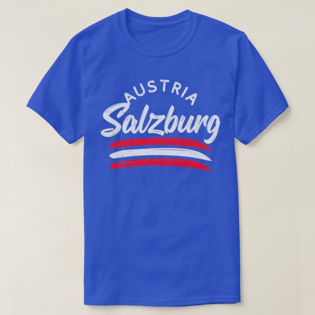 Camiseta Salzburgo Austria (Diseño del anverso)