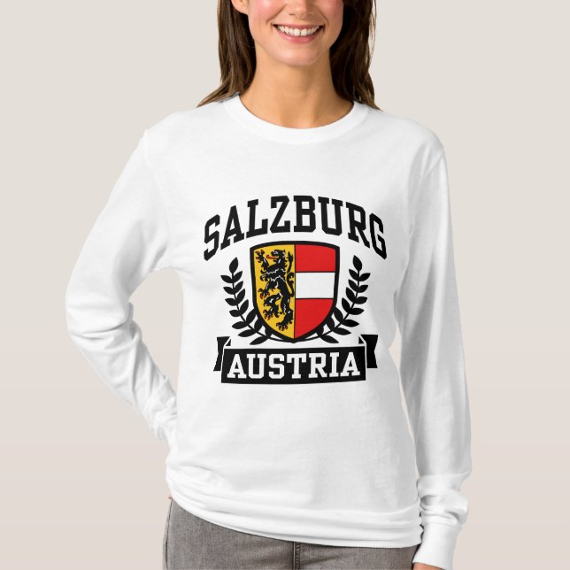 Camiseta Salzburgo Austria (Anverso)