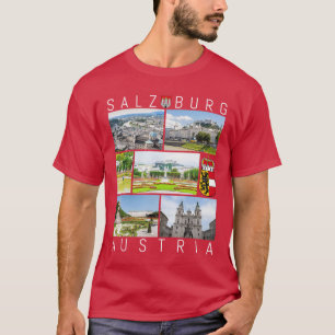 Camiseta Salzburgo Austria Mozart Música Clásica Sonido Sus