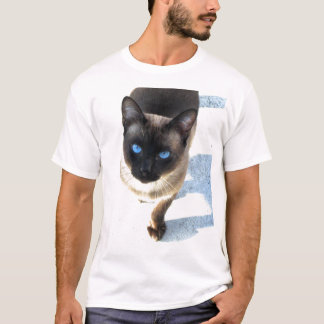 Camiseta Sam, el gato siamés