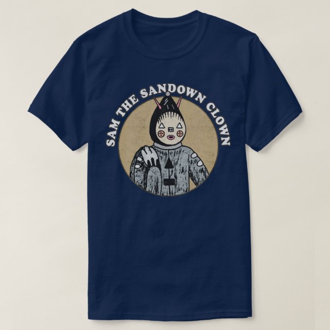 Camiseta Sam El Ventilador Criptológico Del Payaso De Sando (Diseño del anverso)