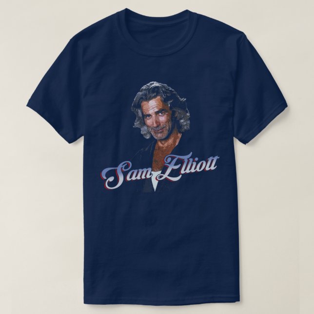 Camiseta Sam Elliott como Wade Garrett de Roadhouse (Diseño del anverso)