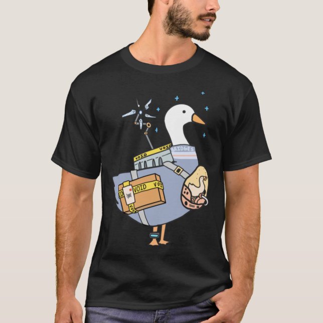 Camiseta Sam Porter Bridges como un ganso de Death Strandin (Anverso)
