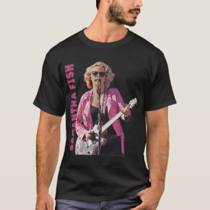 Camiseta Samantha Fish en rosa