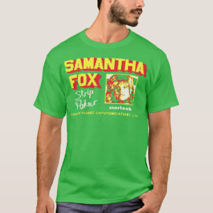 CAMISETA SAMANTHA FOX POKER