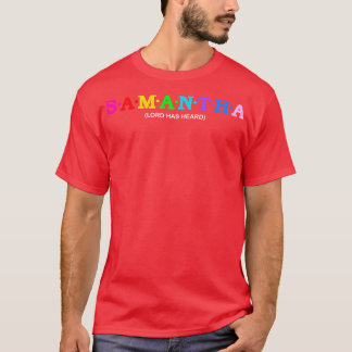 Camiseta Samantha Lord ha escuchado 1