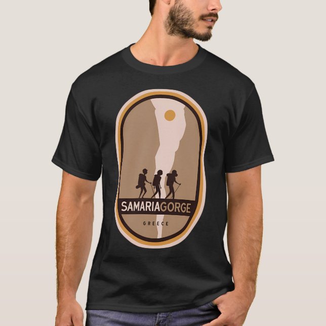 Camiseta Samaria Gorge Grecia (Anverso)