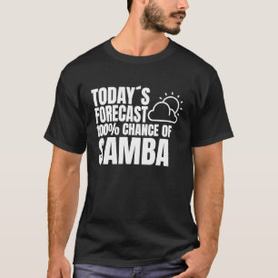 Camiseta Samba bailarín de baile de la pareja Samba