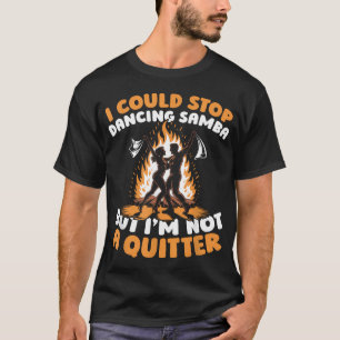 Camiseta Samba Brasileño - Baile Latino de Carnaval Rítmico