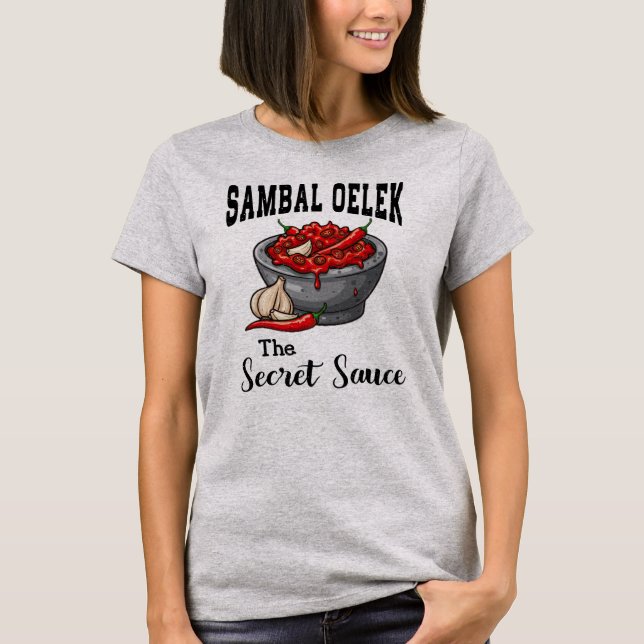 Camiseta Sambal Oelek La Salsa Secreta 2 (Anverso)