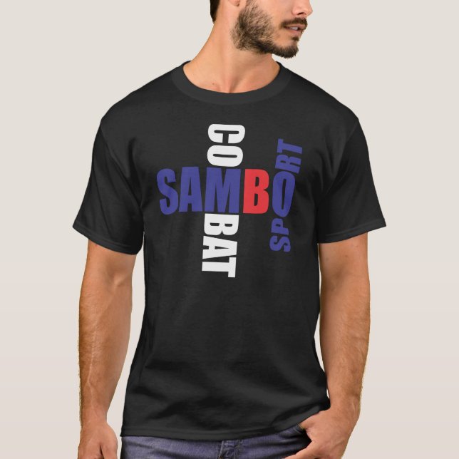Camiseta Sambo Combat Sport (Anverso)