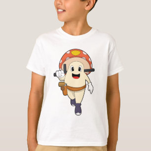 Camiseta Sambre como oficial de policía