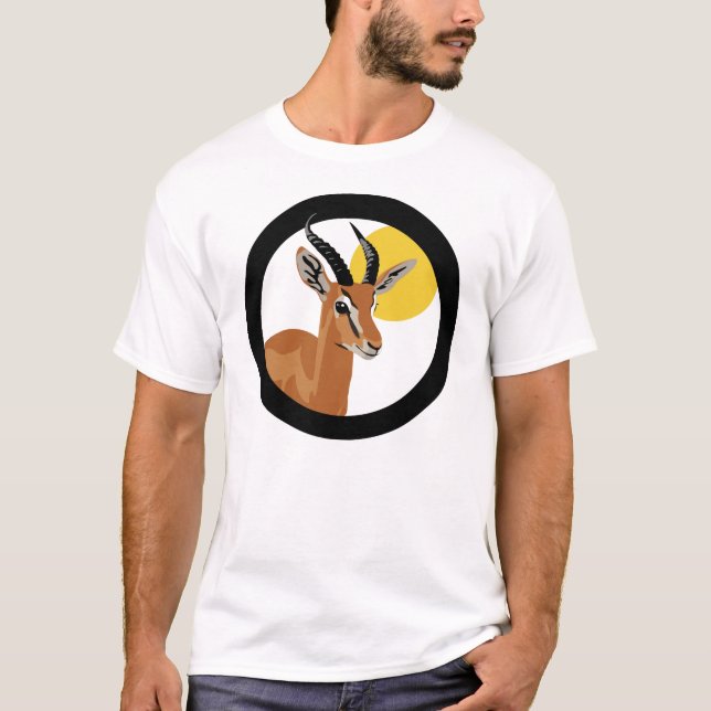 Camiseta Samer el Gazelle (Anverso)