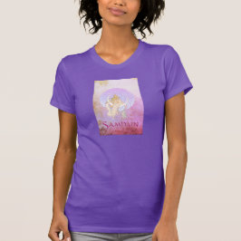Camiseta Samhain saluda a la diosa lunar T Shirt