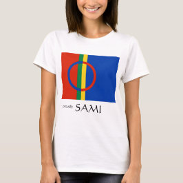 Camiseta sami Diseño orgullosamente sami