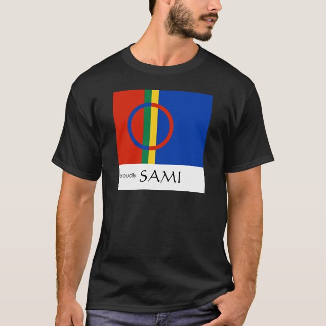Camiseta Sami T-Shirt con orgullo (Anverso)
