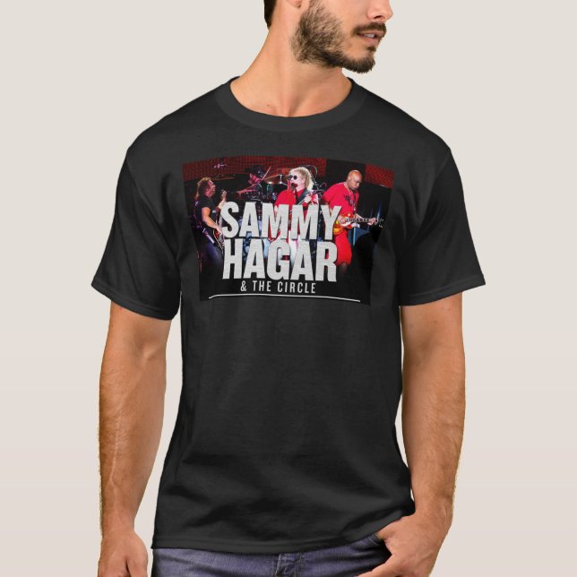 Camiseta Sammy Hagar Y El Círculo - Rock Inglés-Estadounide (Anverso)