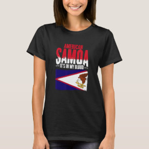 Camiseta Samoa Americana En Mi Samoa Sangre Orgullo Roots A