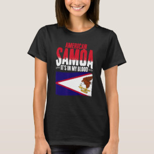 Camiseta Samoa Americana En Mi Samoa Sangre Orgullo Roots A