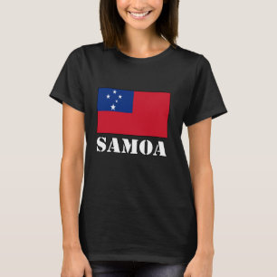 Camiseta Samoa Bandera de Samoa Herencia Orgullo samoano Ra