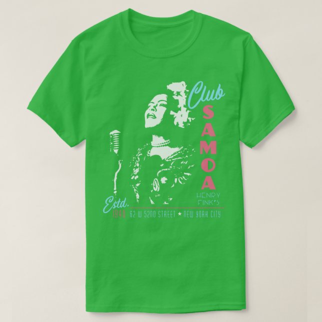 Camiseta Samoa Club (Diseño del anverso)