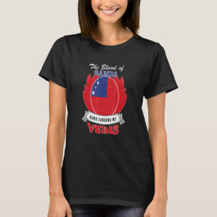 Camiseta Samoa en mis venas