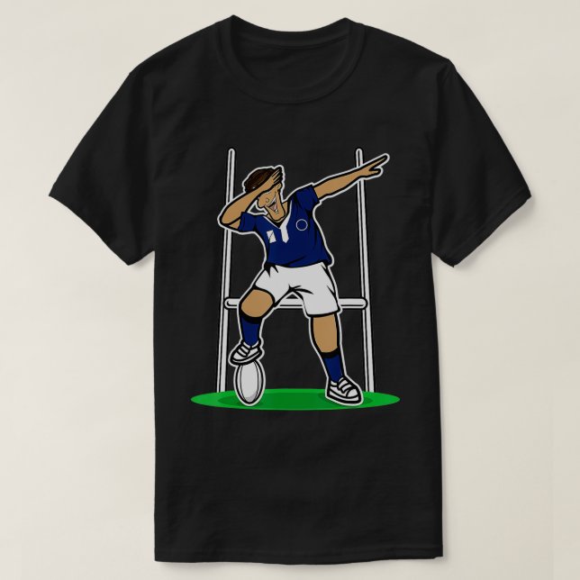 Camiseta Samoa Rugby 2019 Union Fans Kit for Samoan Support (Diseño del anverso)