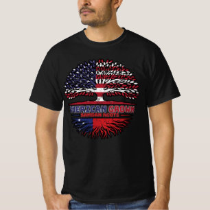 Camiseta Samoa Samoa EE.UU. EE.UU. Árbol de los Estados Uni