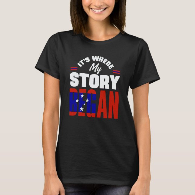 Camiseta Samoa Samoan Samoa Flag Its Where My Story Began (Anverso)