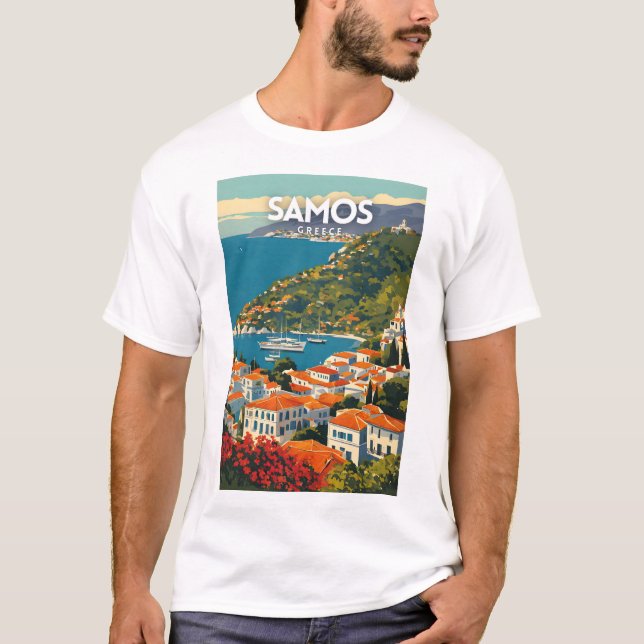 Camiseta Samos Grecia (Anverso)
