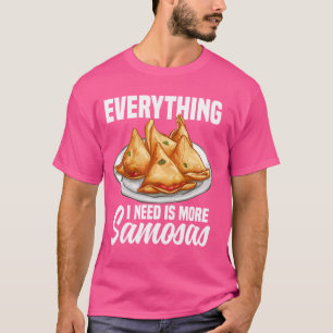 Camiseta Samosas Food Samosa Maker Indian Foodie Vegan Samo