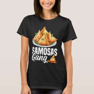 Camiseta Samosas Food Samosa Maker Indio Foodiable Vegetabl