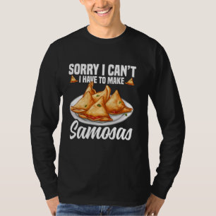Camiseta Samosas Maker Samosa Foodie comida india Verduras