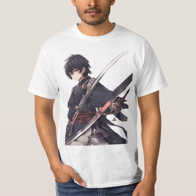 Camiseta Samouraï-Warrior - Espada guerrera japonesa de cam (Anverso)