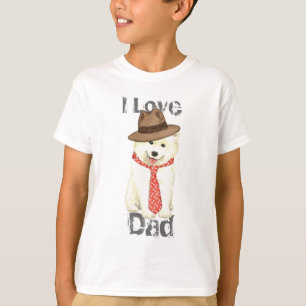 Camiseta Samoyed Dad