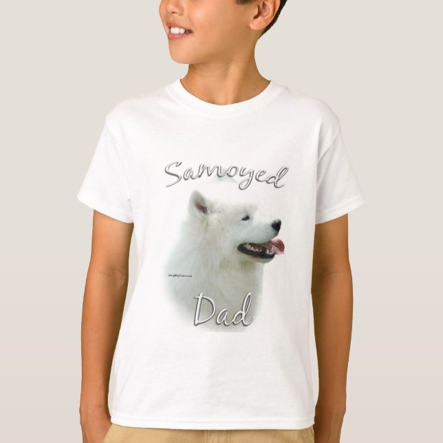 Camiseta Samoyed Dad 2 (Anverso)