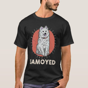 Camiseta Samoyed Dog Walk Mom Dog Sayings Breeder