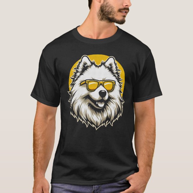 Camiseta Samoyed doglover T-Shirt (Anverso)