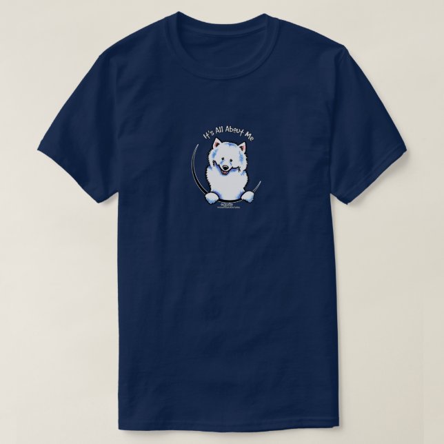 Camiseta Samoyed es todo sobre mí (Diseño del anverso)