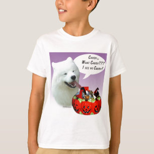 Camiseta Samoyed Halloween Candy