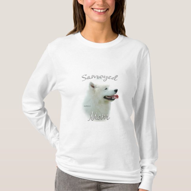 Camiseta Samoyed Mom 2 (Anverso)