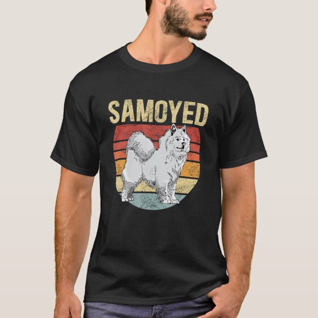 Camiseta Samoyed Perro Samoyeds Dueño de Perro Samoyed (Anverso)