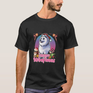 Camiseta Samoyed Santa Claus Coffee Mug Merry