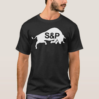 Camiseta SampampP Blanco de la ampolla negra toro